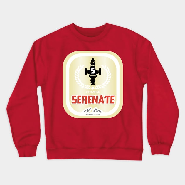 Serenate Cerveza Crewneck Sweatshirt by apalooza